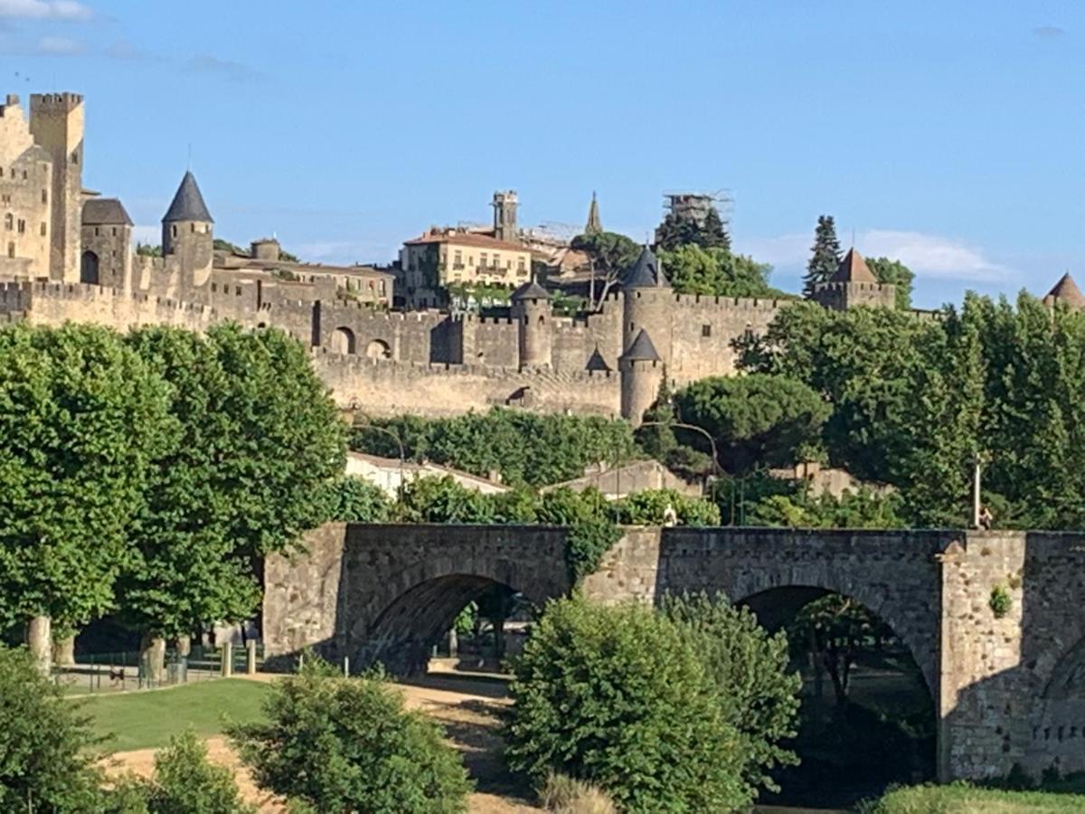 C'Est Une Maison Bleue Carcassonne Esterno foto